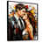 Black Floater Framed