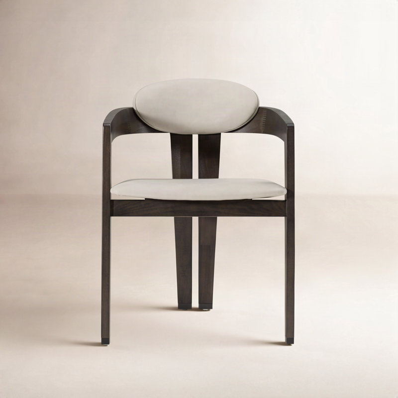 Blynn 18'' H Faux Leather Upholstered Armchair