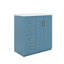 Unité de rangement de meuble-lavabo autoportant moderne 30 po avec lavabo simple et 3 tiroirs-1872125374-1872125369