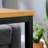 Console Table, Brown Finish