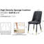 2 chaises en cuir PU noir avec des pieds en métal pour une configuration de salon élégante-1066376992-1066376989
