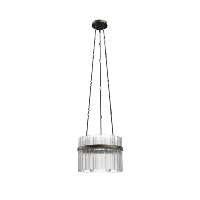 Carlisle 8 - Light Chandelier, Urban Bronze