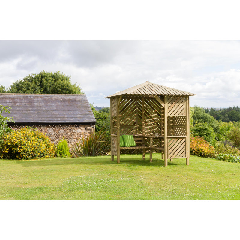 Siguna Solid Wood Outdoor Bench