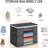 Rebrilliant Fabric Decorative Bin