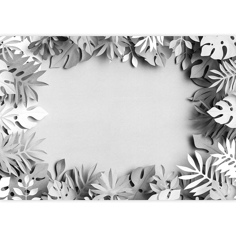 Murale collage Monstera, L 100 po x l 144 po