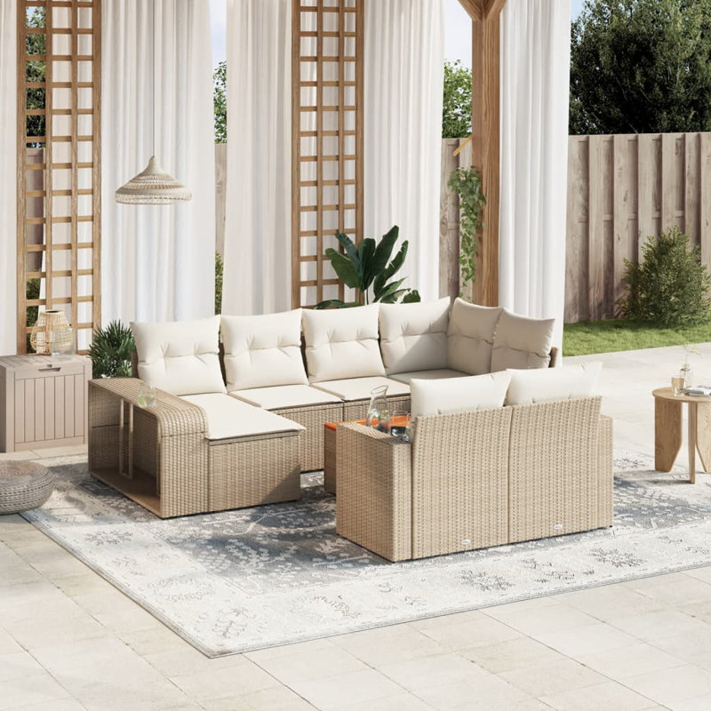 Ensemble de canapé de jardin Vidaxl