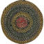 Antique Braided American Allover Knotted Rug