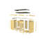 Dog Kennel and Run Full Height-81403546