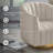 Neveah Upholstered Swivel Accent Chair