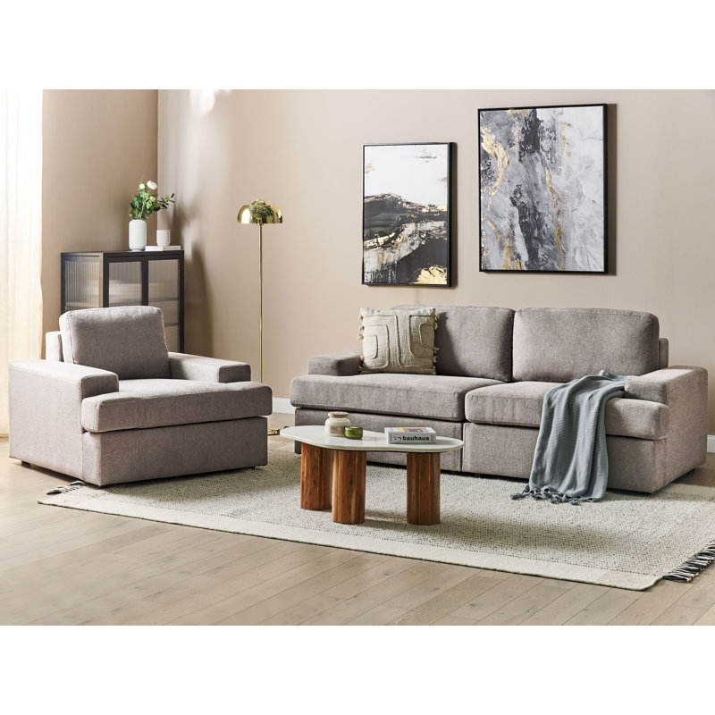 Quantravious 2 - Piece Living Room Set, Taupe