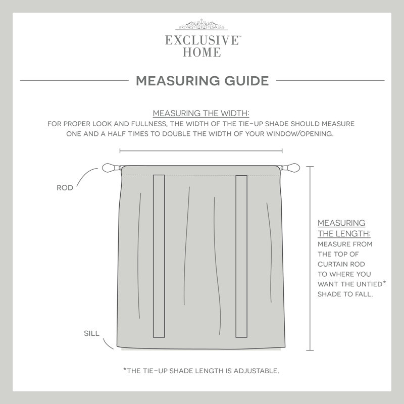 Yellow Linen Tie-Up Light Filtering Shade