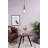 Davon 1-Light Dimmable Teardrop Pendant-1109533993