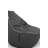 Cozy Grey Bean Bag Chair, 31.5 x 29.5 x 11.8 inches | 100% Polyester, Waterproof Fabric, Removable Zipped Cover | Filled with Recycled Styrofoam Beads, Perfect for Relaxation & Casual Seating in Any Room-1489794090