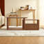 Table basse de salon en bois massif-106295125