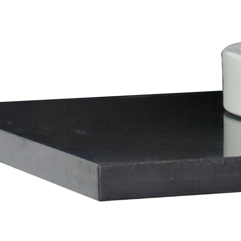 Comptoir de meuble-lavabo simple 61 "avec lavabo, Black Galaxy Granite