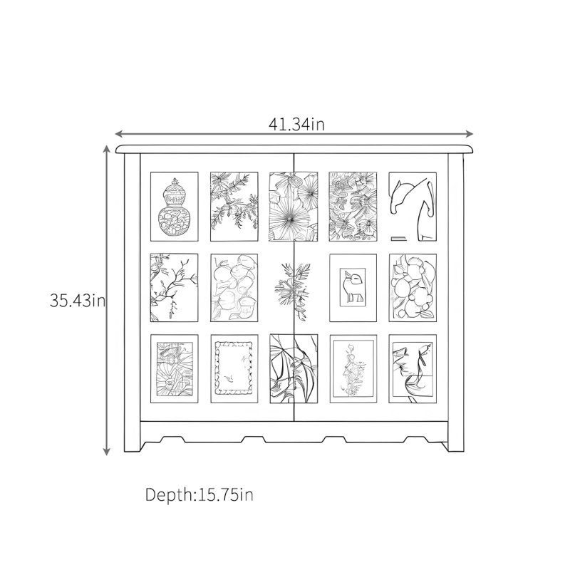Deen Sideboard, Black