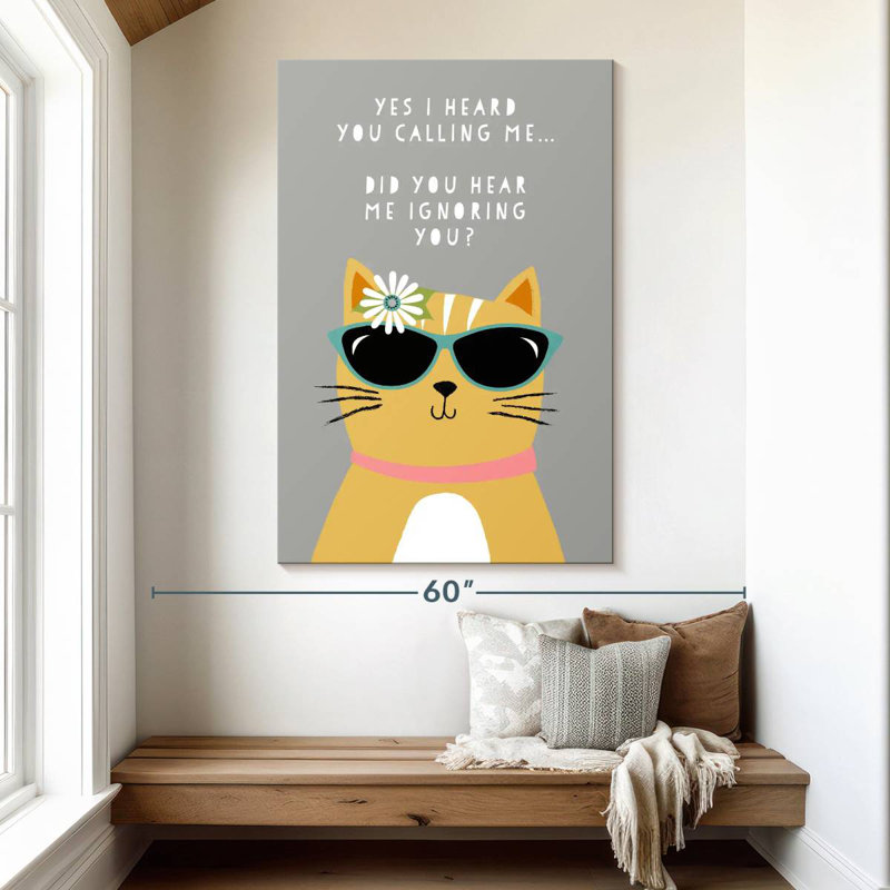 Cat Patch, 51" H x 34" W
