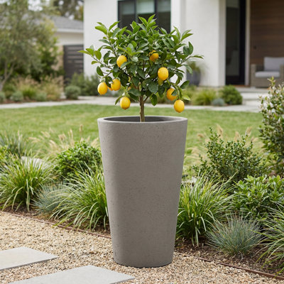 Crete Self-Watering Planter, Tall