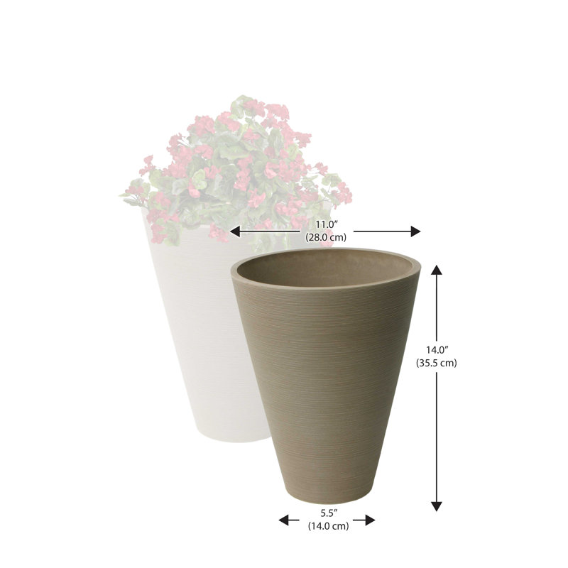 Georgeson Handmade Pot Planter, Taupe