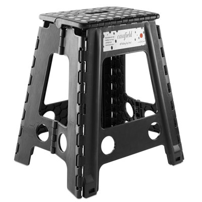 1 - Step Plastic Folding Step Stool