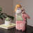 Yellow White Green Pink Free Form Ceramic Decorative Object