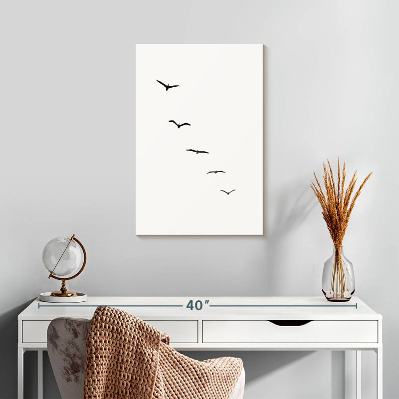 Brampt Five Birds, 24" H x 16" W