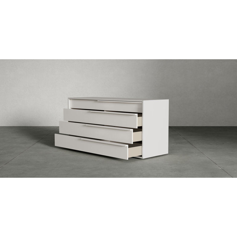 Jane 4 Drawer Dresser, Chateau Gray