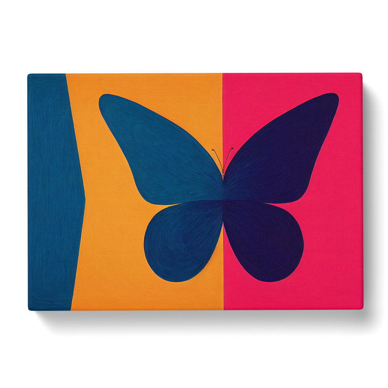 Butterfly Abstract Art Vol.2 - Wrapped Canvas, 50cm H x 76cm W x 3cm D