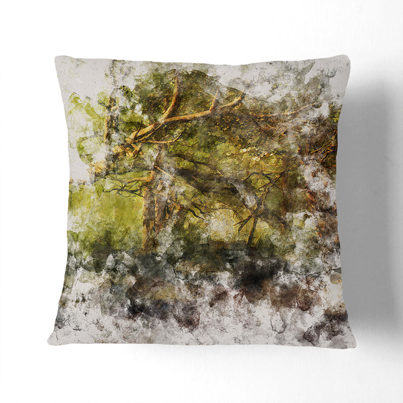 Square Throw Cushion, 40cm H x 40cm W x 15cm D