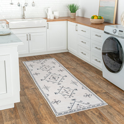 Tapis lavable à la machine Sofia Diamond