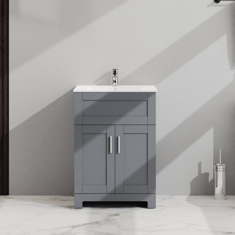 Armoire de buanderie 24 "pour lavabo de salle de bain