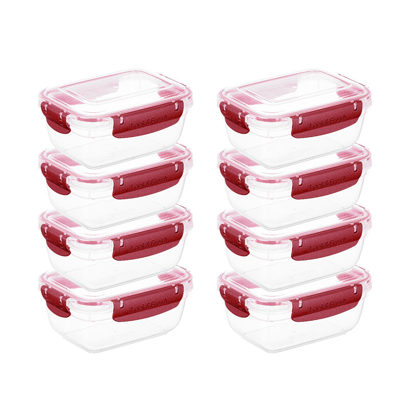 Dhati 27oz. Food Storage Container, Red