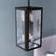 Luminaire suspendu rectangulaire à 6 lumières Felippe-63793847