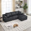 3 Seater Corduroy Sofa-298638503