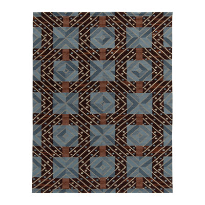 Scandinavian Wool Geometric Area Rug