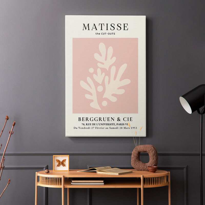 Matisse CLII, reproduction encadrée - galerie Cavas, H 18 po x l 12 po