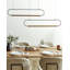 Metis 2 - Light Matte Black LED Novelty Pendant