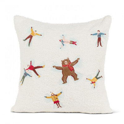Snowangel Square Pillow