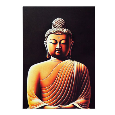 Vibrant Buddha - Wall Art