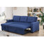 Canapé modulaire convertible rembourré avec méridienne coulissante-125983006