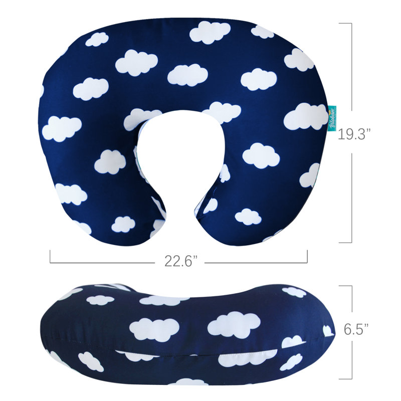 2 Pack Nursing Pillow Cover with Zipper