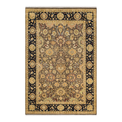 Classic One-of-a-Kind 5' 10" X 8' 10" Hand Knotted Area Rug