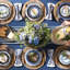 Pewter Stoneware Side/Cocktail Plate
