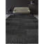 Tapis rayé noir / gris en laine noué à la main Indo Elevate-90051577