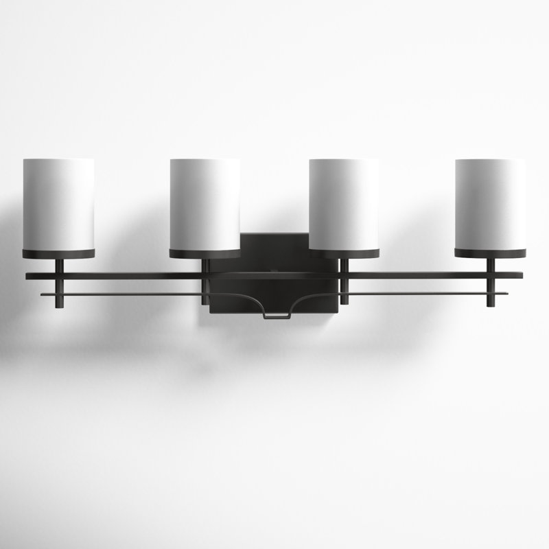 Aalin 4-Light Vanity Light in Bronze, Bronze