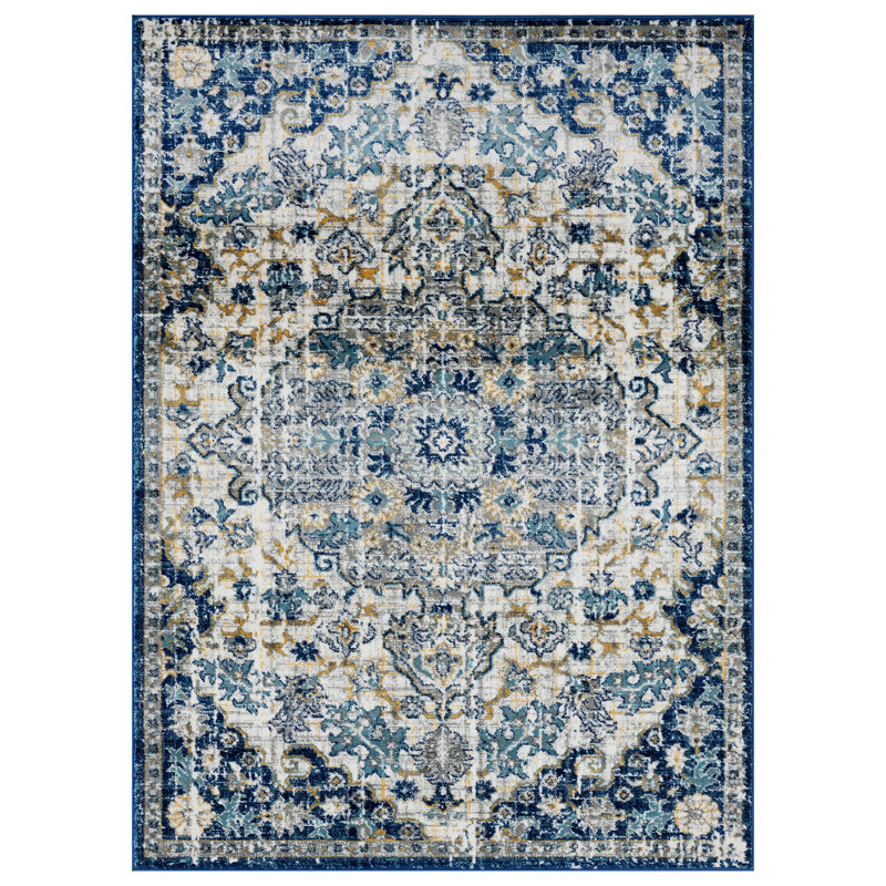 Tapis bleu Yerington, Rectangle 8 pi x 10 pi