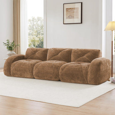 Canapé 110 po sans capitonnage 110 po