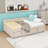 Full Upholstered Daybed with Trundle-1939705345