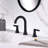Widespread Bathroom Faucet with Drain Assembly-61067201