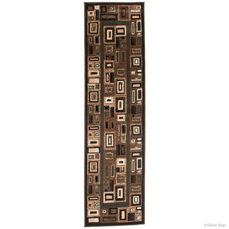 Cotswold Geometric Indoor Rug, Runner  5'2" x 7'2"